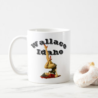 Wallace Idaho Pinup Girl Coffee Mug