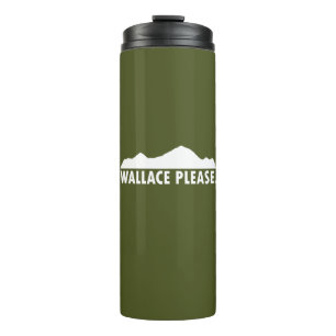 Wallace Idaho Please Thermal Tumbler
