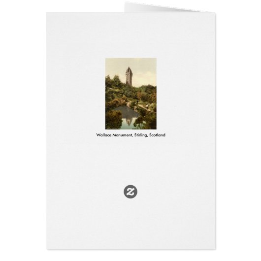 Wallace Monument, Stirling, Scotland (Back)