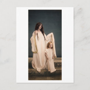 Wallace Nutting THE GUARDIAN MOTHER postcard