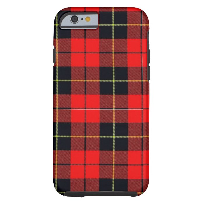 Wallace plaid iPhone 6 case Tough case Zazzle