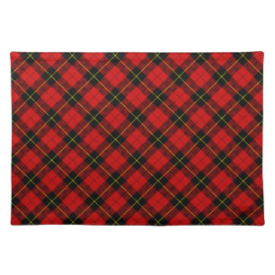 Wallace Red Tartan Cloth Placemat