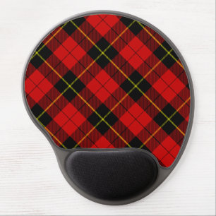Wallace Red Tartan Gel Mouse Pad