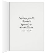 Wallace Red Weathered Tartan Christmas (Inside (Right))