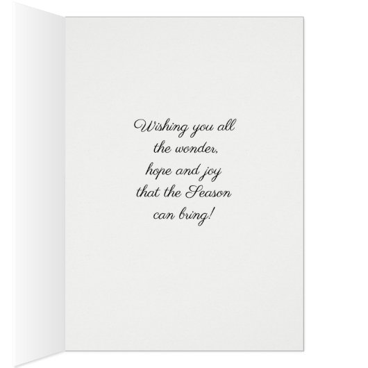 Wallace Red Weathered Tartan Christmas (Inside (Right))