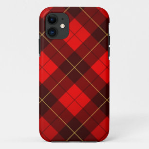 Wallace tartan background iPhone 11 case