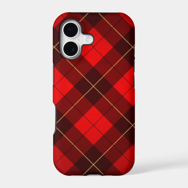 Wallace tartan background Case-Mate iPhone case (Back)