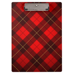 Wallace tartan background clipboard