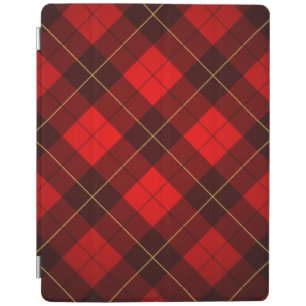 Wallace tartan background iPad smart cover
