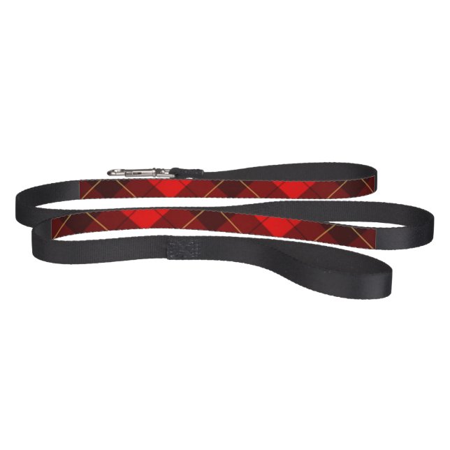 Wallace tartan background pet leash (Full)