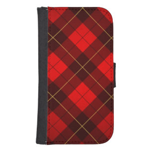 Wallace tartan background phone wallet