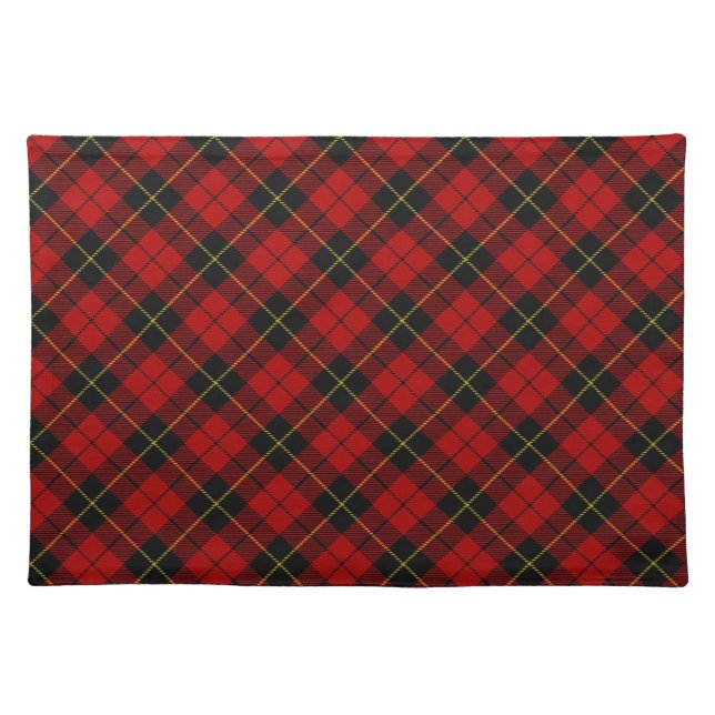 Wallace Tartan Cloth Placemat (Front)