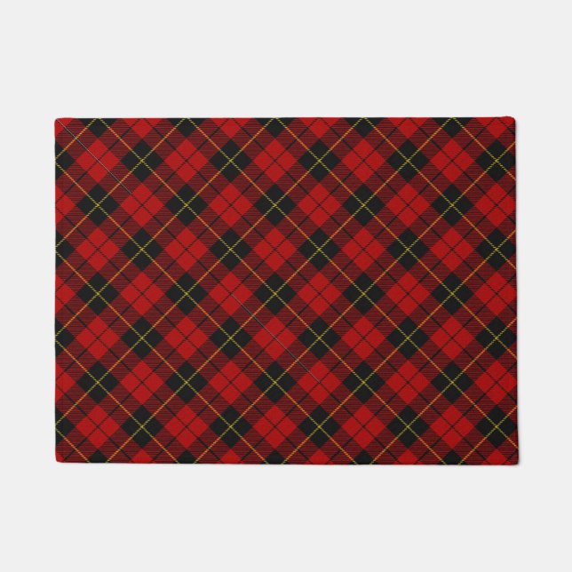 Wallace Tartan Doormat (Front)
