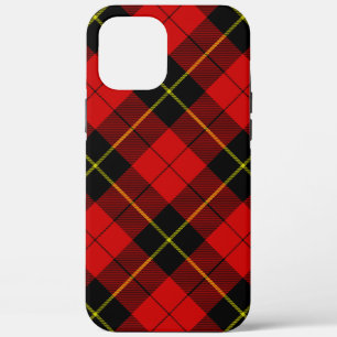 Wallace tartan red black plaid iPhone 12 pro max case