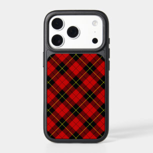 Wallace tartan red black plaid iPhone 17 pro case