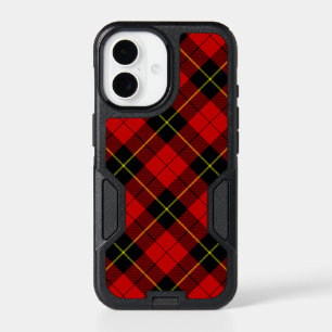 Wallace tartan red black plaid iPhone 17 case
