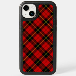 Wallace tartan red black plaid OtterBox iPhone 14 plus case