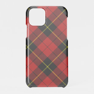 Wallace tartan red black plaid iPhone 11 pro case