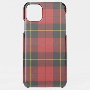 Wallace tartan red black plaid iPhone 11 pro max case