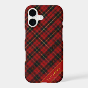 Wallace Tartan Scottish Clan Plaid iPhone 17 Case