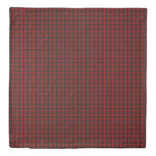 Wallace Tartan Scottish Clan Plaid Pattern Duvet Cover