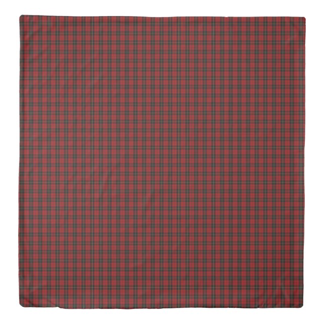Wallace Tartan Scottish Clan Plaid Pattern Duvet Cover (Front)