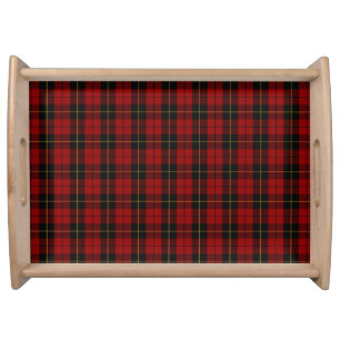 Wallace Tartan Scottish Clan Plaid Serving Tray