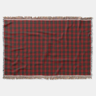 Wallace Tartan Scottish Clan Plaid Throw Blanket
