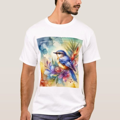 Wallaces Standardwing 060724AREF115 _ Watercolor T_Shirt