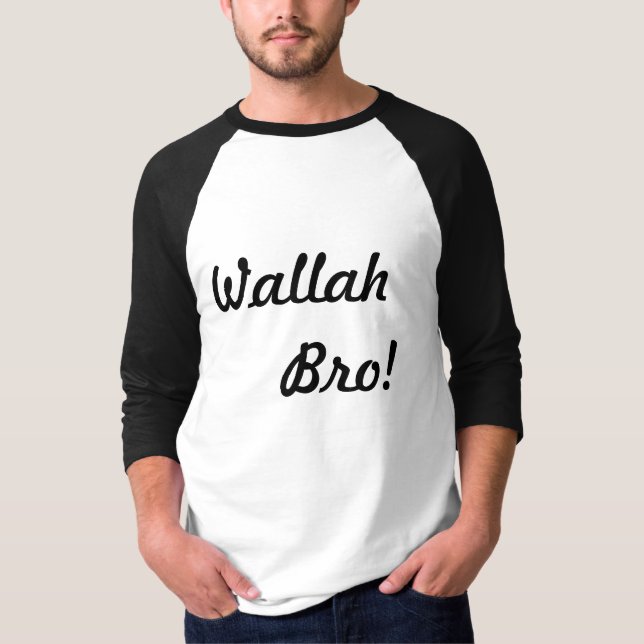 Wallah Bro T-Shirt (Front)