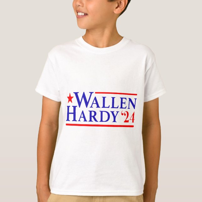 Wallen Hardy 24 Western Country Music Festivals Lo T-Shirt (Front)