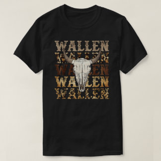 Wallen Western Cow Skull T-Shirt