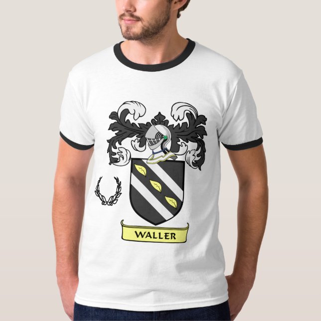 WALLER Coat of Arms T-Shirt (Front)