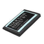 Your Name Street  Wallet
