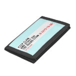 keep clam  and study for  the board exam  Wallet