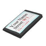 Your Name Street  Wallet