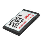 sherlock holmes statue  Wallet
