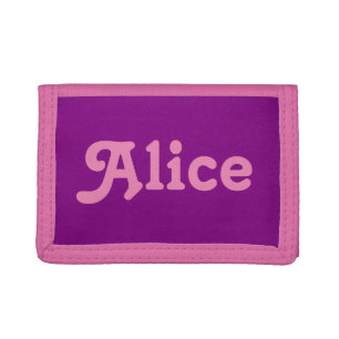 Wallet Alice