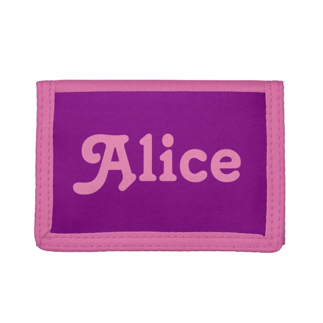 Wallet Alice (Front)