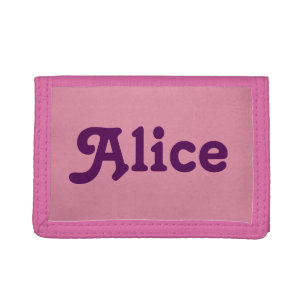 Wallet Alice