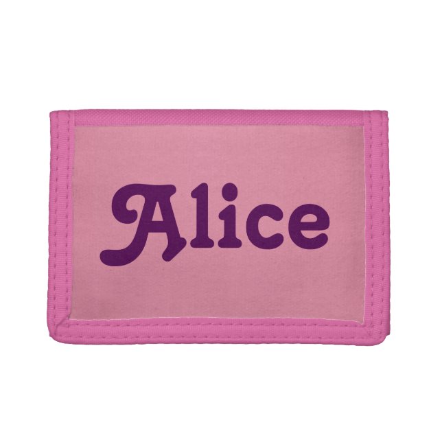 Wallet Alice (Front)