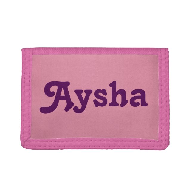 Wallet Aysha (Front)