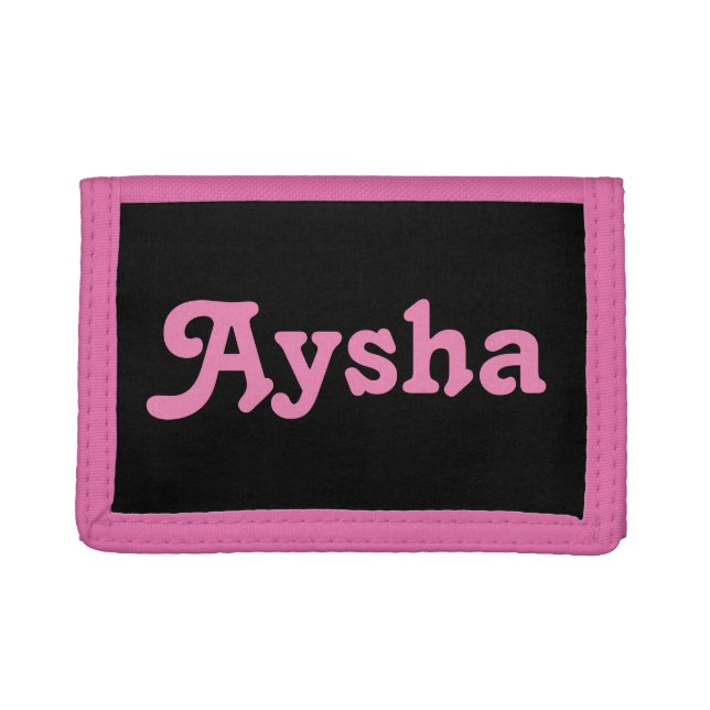 Wallet Aysha (Front)