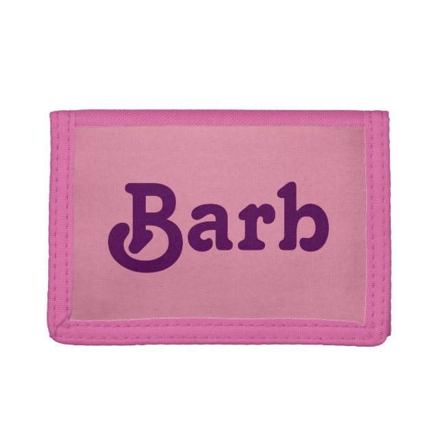 Wallet Barb (Front)