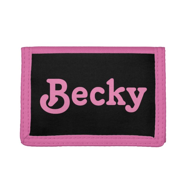 Wallet Becky (Front)