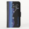 Wallet Case - Floral Florid Sapphire Design