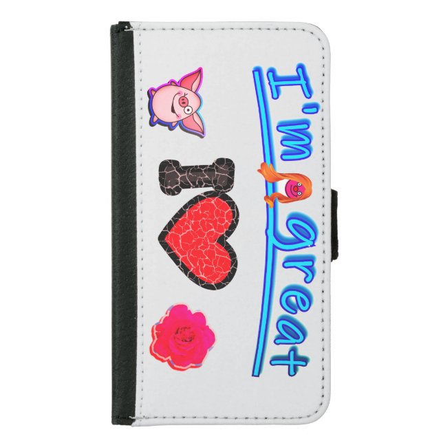 Wallet case for Samsung Galaxy S5 (Front)