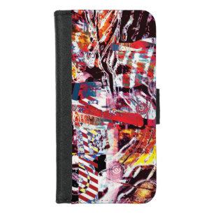 Wallet Case – Fragmented Pulse