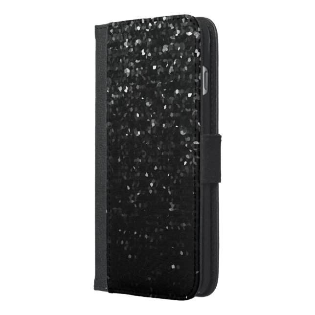 Wallet Case iPhone 6 Plus Crystal Bling Strass (Left)