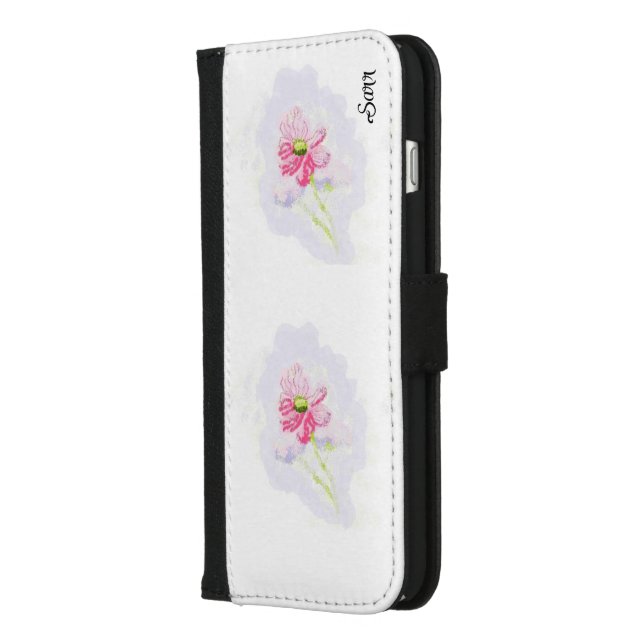 Wallet Case : Iris Flower (Left)